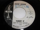 TOMMY O & THE DING DONGS   HOSSIN' AROUND   WLP ROCKABILLY INSTR. 45..ON JAMIE