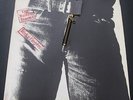 ROLLING STONES Sticky Fingers LP 1971 with Large PAN Zip A4 B3 EX/EX RARE