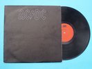 AC/DC BACK IN BLACK LP  MEXICAN FIRST PRESS GAMMA LABEL SPANISH TITLES