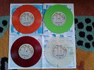 sex pistols god save the queen a+m set of 4 coloured repos .