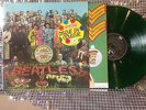 THE BEATLES sgt peppers DC1 GREEN VINYL COLOR EXC+ INSERT