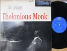 Jazz LP: The Unique Thelonious Monk on Riverside 209, DG, nice