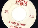 KY Gospel bopper Bluegrass Calvary Trio REM 391 (( ? )) A vision of Christ