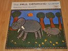 PAUL DESMOND QUARTET w/DON ELLIOTT fantasy LP MONO DG RED WAX  NM-  insert