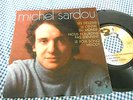 Très Rare French EP MICHEL SARDOU  Les Dessins + 3  Très bon état BIEM BARCLAY
