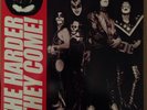 KISS The Harder They Come greey vinyl 1974 + postcard Peter Criss Paul Stanley
