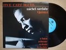 MICHEL SARDABY QUINTET Five Cats' Blues REISSUE LP