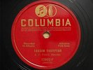ALBANIAN Folk 78 RPM Record_Columbia 72002_Turkish Greek interest_RARE