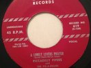 PICCADILLY PIPERS   A Loney Lovers Prayer   CHART RECORDS 619   Rare '56 Doo Wop
