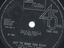 ISLEY BROTHERS - GOT TO HAVE YOU BACK - JUST AINT ENOUGH LOVE