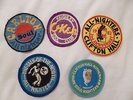 SET OF FIVE VINTAGE NORTHERN SOUL PATCHES