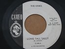 RARE KINKS 45 - LONG TALL SALLY / I TOOK MY BABY HOME - CAMEO  WL PROMO