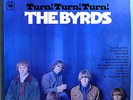 THE BYRDS w/GENE CLARK TURN, TURN, TURN RARE ORIG '66 COLUMBIA STEREO LP NR MINT