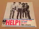 The Beatles - Help - Rare 4 Track Swedish Vinyl 7