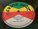 Yabby U Babylon Fall Rare Killer Roots 12