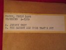 VINTAGE 78 RECORD UNCLE DAVE MACON BLUEBIRD B8379 JOHNNY GREY & GAYEST OLD DUDE