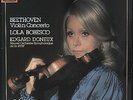 EMI 1A0651651801 Lola Bobesco (v) RTBF Orch Doneux Beethoven VC AUTOGRAPHED