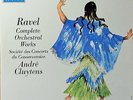 COLUMBIA SAX 2476/9 *BLUE/SILVER ANDRE CLUYTENS* RAVEL COMPLETE ORCHESTRAL WORKS