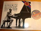 HOROWITZ in CONCERT 1967-68 LP CBS 1989