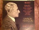 SAX 2394 BLUE / SILVER 1stEdition  RAVEL Piano Concertos