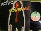 AC/DC, POWERAGE, LP 1978 ORIGINAL UK 1ST PRESS A1/B1 EX+/G ATLANTIC K 50483