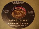 DOOWOP RONNIE CATES TRAVELLERS Long Time TERRACE 7501 VG++ '61