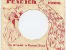 Rare Peacock Records Company Sleeve - Sleeve Only - ORIGINAL