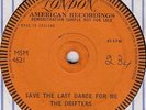 DRIFTERS  - SAVE THE LAST DANCE FOR ME, DEMO UK, London. MSM 4621,1-sided  '60
