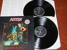 ACCEPT Staying A Life 1990 2xLP 1st press VINYL RCA NL74720 + INNER VG/EX