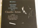 CLAUDIO ARRAU Brahms: Piano Concerto #2 COLUMBIA Orig UK SAX b/s 1963 TAS