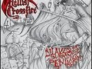 Hellish Crossfire - Slaves of the burning pentagram LP I Hate Records
