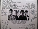 XTC THE RHYTHM LIVE W/ AUTOGRAPHED COVER 2LP VINYL EX
