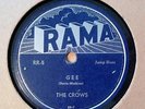 Rocker, Rock 'n Roll/Doo Wop: THE CROWS Gee/I Love You So (1954)/USA Rama