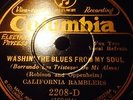 Depression  HOT DANCE -CALIFORNIA RAMBLERS Col. 2208-D  super clean and scarce