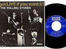 EP the rolling stones, got live if you want it , languette