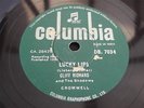 CLIFF RICHARD LUCKY LIPS 1963 RARE INDIAN PRESS 78 COLUMBIA DB.7034 EX CONDITION