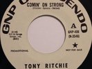 TONY RITCHIE Comin' On Strong. Could You Really Live Garage Fuzz Freakbeat