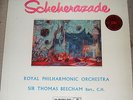 Scheherazade Rimsky-Korsakov Royal Phil Orch Beecham ASD251 Cream/Gold Stereo EX