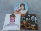 DAVID BOWIE-3 LP'S-VINYL-US-DIAMOND DOGS-ALADDIN SANE-PINUPS-INNERSLEEVES-RARE