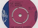 THE STAPLE SINGERS-FOR WHAT IT'S WORTH-SOUL CITY-***NICE COPY***