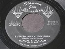 Manual B Holcolm   I Stayed Away Too Long   Diamond Jim psych funk 45 HEAR