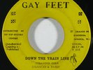 Reggae 45 STRANGER & PATSY/SERAPHINES Down The Train Line/Sing Pray on Gay Feet