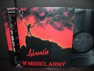 New Model Army Adrenalin Japan ONLY PROMO LP OBI INSERT NM