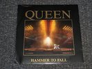 Queen ?– Hammer To Fall /Tear it up 45 rare blue vinyl single NM- vinyl 45
