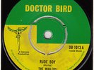 60s Reggae BOB MARLEY THE WAILERS rude boy Rare 1966 UK Doctor Bird 7