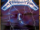 METALLICA Ride the Lightning (1984) Vinyl LP VG+ Elektra 60396-1