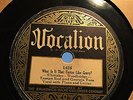 TAMPA RED & GEORGIA TOM DORSEY VOCALION 1426 BLUES 78 RPM RECORD E-