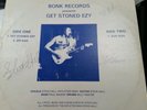 High Speed And The Afflicted Man - Get Stoned Ezy - Autographed Punk 1982 Kbd