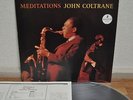 John Coltrane Meditations Japan LP 1983 Victor VIM-4667 Insert Impulse
