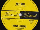 TOWN CRIERS Hey Girl RARE OZ 45 fuzzed mod dancer GARAGE Small Faces psych HEAR